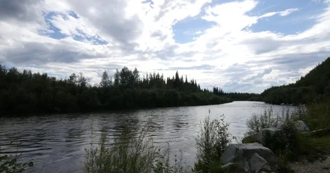 Alaska Landscape Stock Footage 74536382