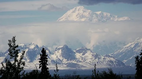 Alaska Mount Denali view Stock-Footage 82488282