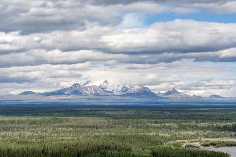 Alaska Mount Drum Stock Photos