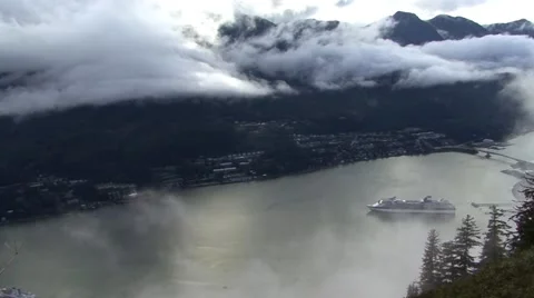 Alaska Mount Roberts Timelapses 스톡 동영상 47859045