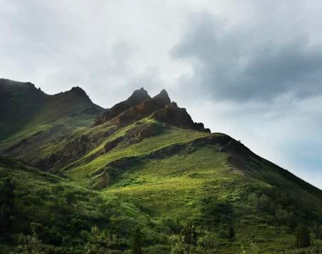 Alaska mountains Stock Photos