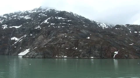 Alaska Mountains with snow Stock Footage 51485704