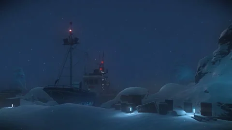 Alaska old ship Stock Footage 38303345