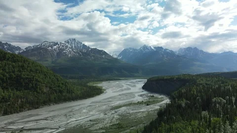 Alaska Rivers Stock Footage 289476924