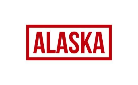 Alaska Rubber Stamp Seal Vector Stock Illustration