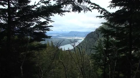 Alaska Scenery Mt Robert View Stock Footage 48908322