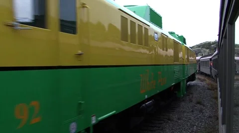 Alaska Skagway Train Vídeo Stock 45265262