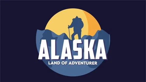 Alaska State with beautiful views Stock Footage 307272461