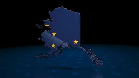 Alaska State Election Background 05 Stock Footage 124621243