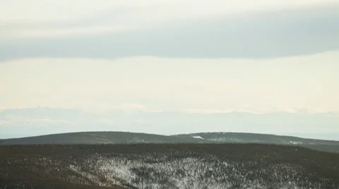 Alaska, Sunset over Mountain Stock Footage 36626892