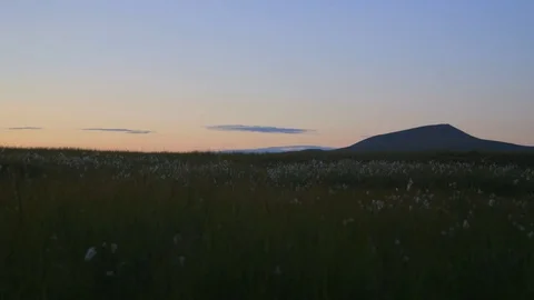 Alaska sunset time lapse Stock Footage 82910285