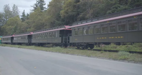 Alaska Train Stock-Footage 197346643