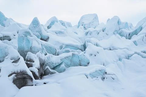 Alaska Winter - 2017 库存照片