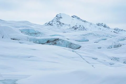 Alaska Winter - 2017 库存照片