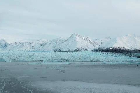 Alaska Winter - 2017 库存照片