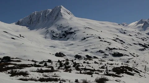 Alaska Winter landscape Stock Footage 79329522