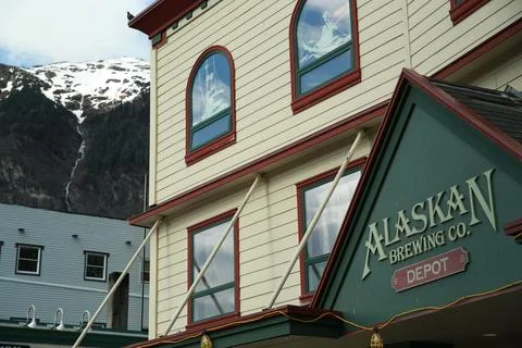 Alaskan Brewing Foto stock