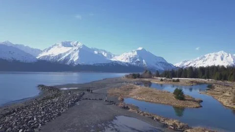 Alaskan fall Foto stock