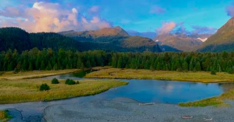 Alaskan fall Stock Photos