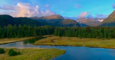 Alaskan fall Stock Photos