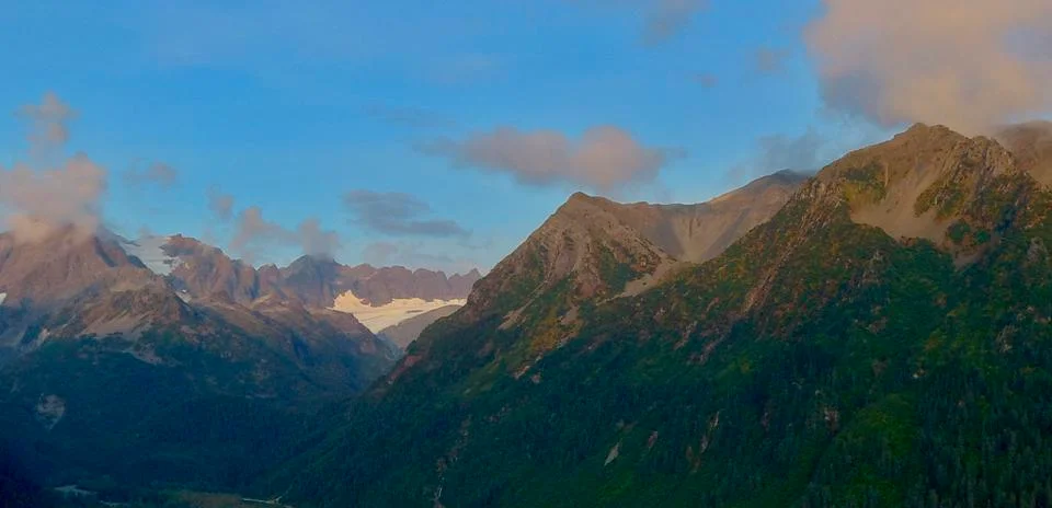 Alaskan fall 스톡 사진