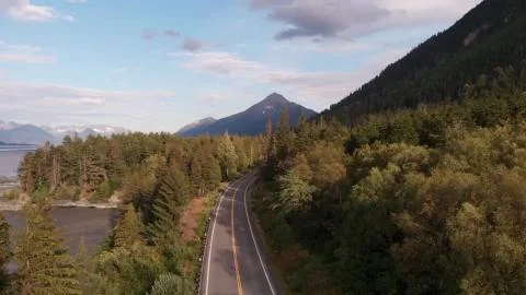 Alaskan fall Foto stock