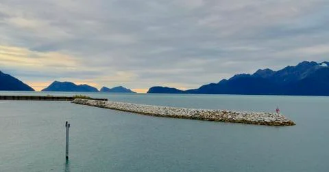 Alaskan fall Foto stock