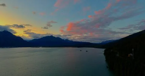 Alaskan fall Foto stock