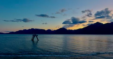 Alaskan fall Foto stock