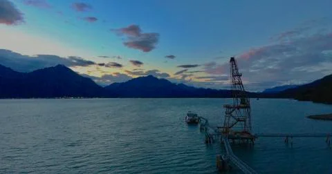 Alaskan fall Foto stock