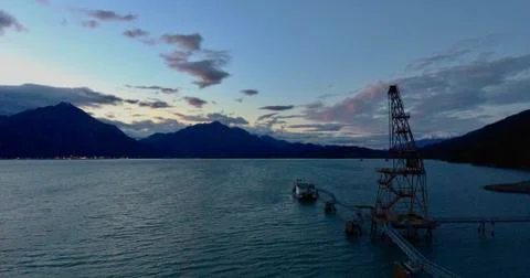 Alaskan fall Foto stock