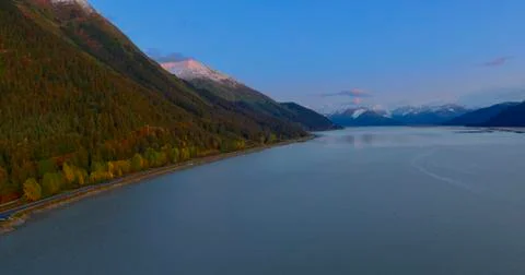 Alaskan fall Foto stock