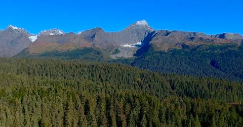 Alaskan fall 스톡 사진