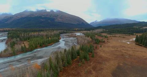 Alaskan fall Foto stock