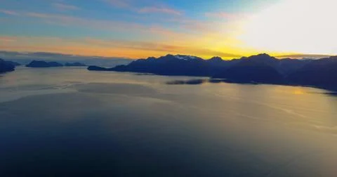 Alaskan fall Foto stock