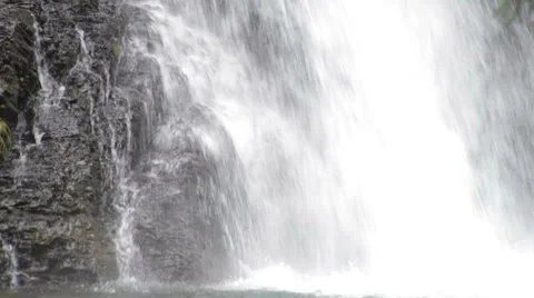 Alaskan Forest Waterfall 3 Stock-Footage 8570238