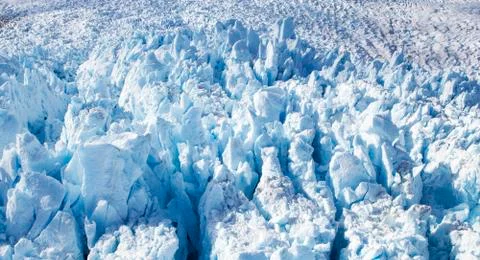 Alaskan Glacier Close up Stock Photos