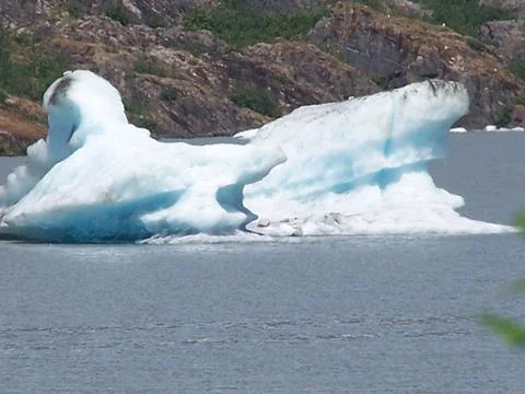 Alaskan Glacier 스톡 사진