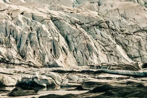 Alaskan glacier Stock Photos