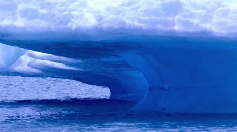 Alaskan ice berg in the Copper River Stock Footage 40464132