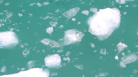 Alaskan Ice Stock Footage 8577985