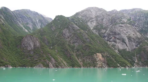 Alaskan Mountain Aerial #4 Stock Footage 33339181