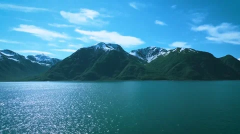 Alaskan Mountains Stock Footage