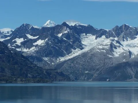 Alaskan Mountains 스톡 사진