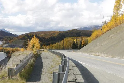 Alaskan Mountains Foto stock