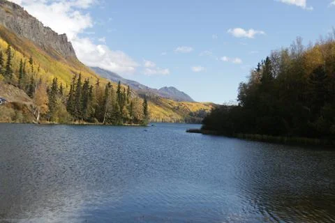 Alaskan Mountains Foto stock