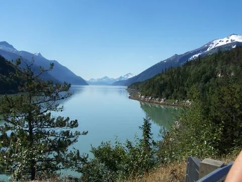 Alaskan River 스톡 사진