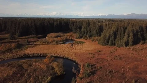 Alaskan scene Stock Footage 121134466