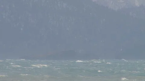 Alaskan Storms - Raging Seas 3 Stock Footage 8969240