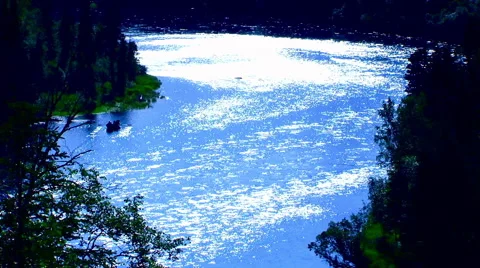 Alaska's Kenai river valley Stock Footage 40457498